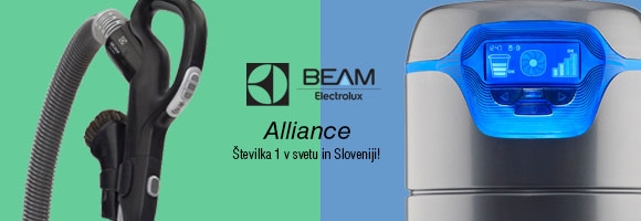 AKCIJA centralni sesalniki BEAM Electrolux Alliance