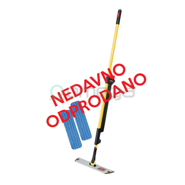Brisalo z rezervoarjem PULSE Velcro Rubbermaid 40 cm komplet - odprodano