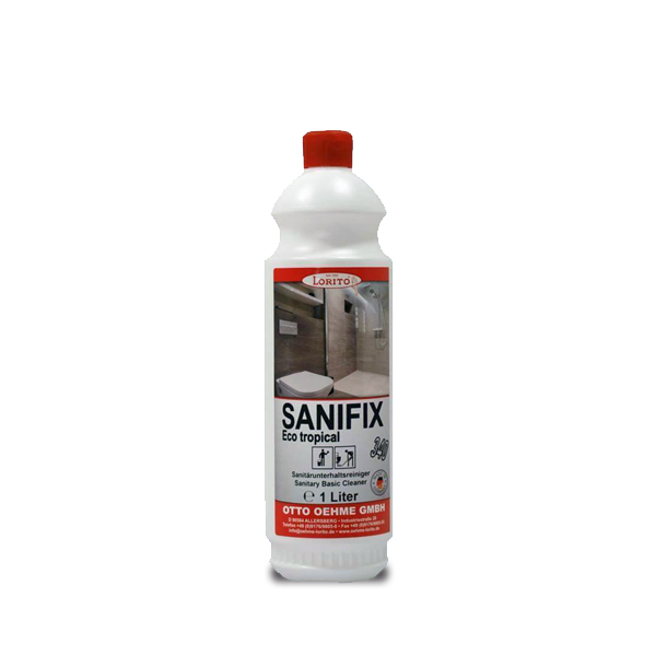 Čistilo za sanitarije Sanifix ECO Tropical 1l