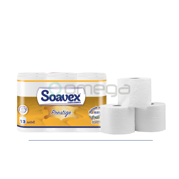 Papir Paperdi WC rolice 3 slojni čista celuloza SOFT Maxi Prestige
