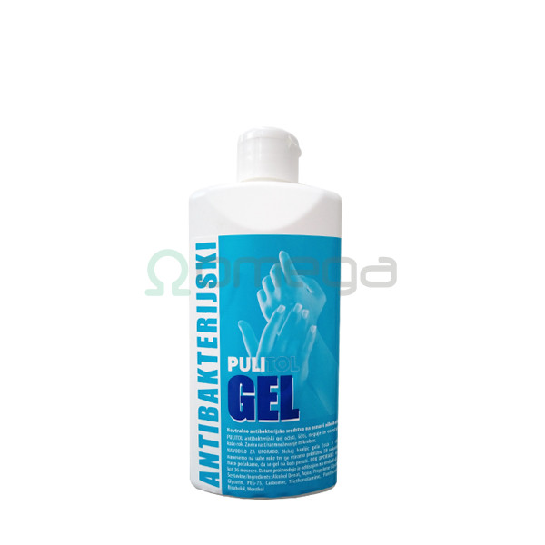 Antimikrobni gel za razkuževanje rok PULI 500 ml
