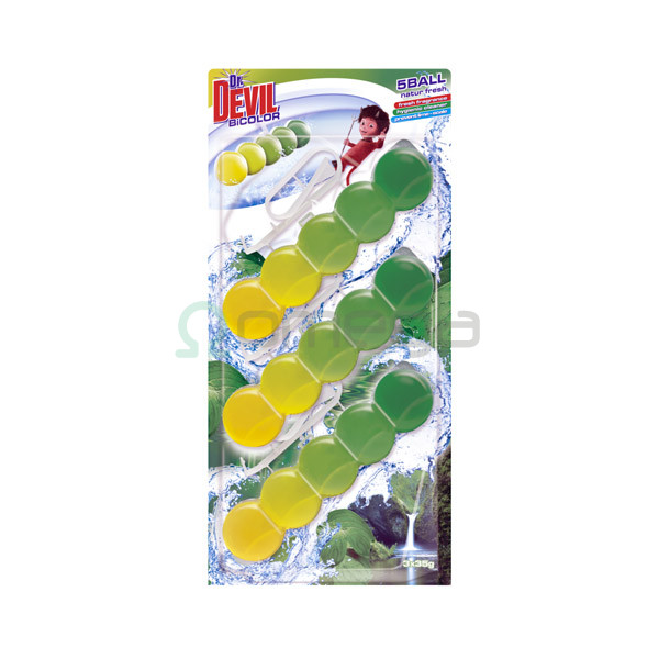 Obešanka za WC školjko 5ball NATUR FRESH